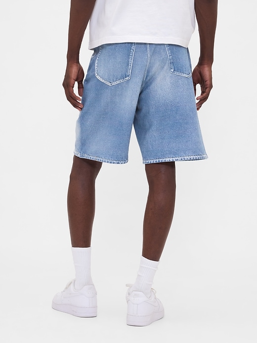 gap × bÉis short ample en denim tricoté pour adulte
