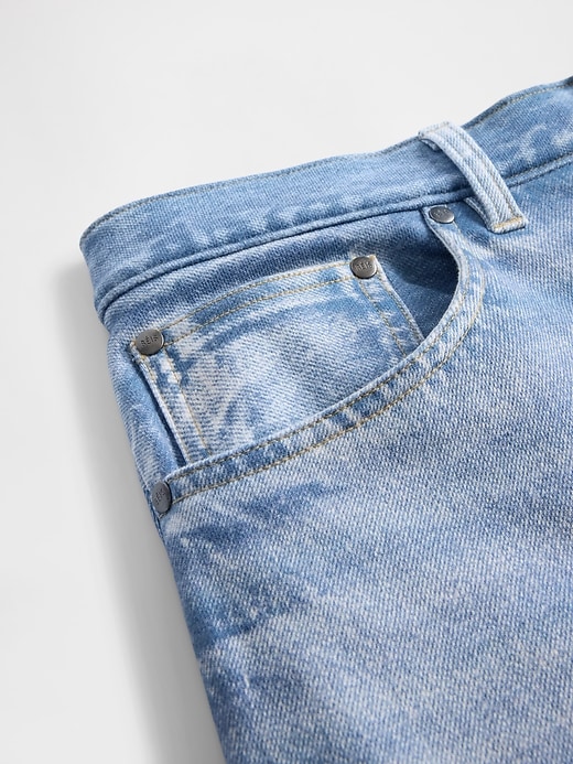 gap × bÉis short ample en denim tricoté pour adulte