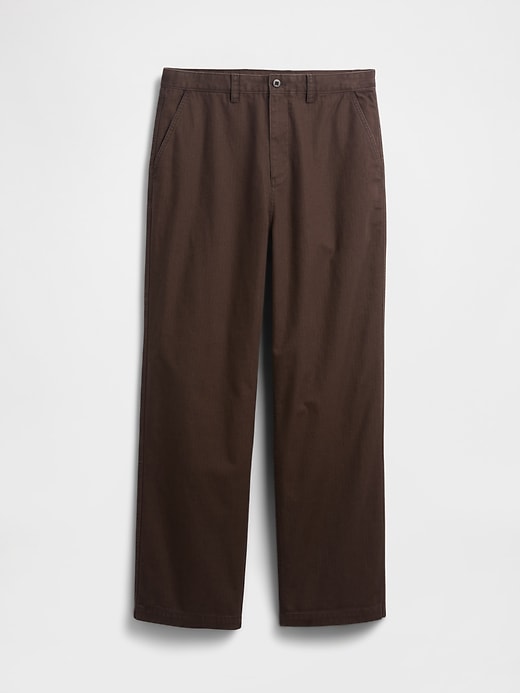 pantalons kaki modernes et amples
