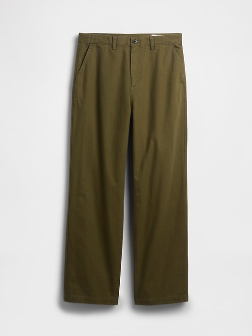 pantalons kaki modernes et amples
