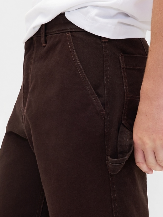 pantalon de charpentier ample en toile des années 90
