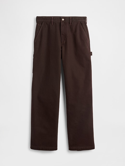 pantalon de charpentier ample en toile des années 90