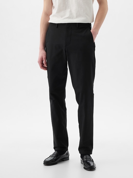 pantalon kaki slim hybride