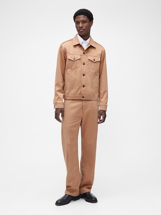 pantalon ample en satin gapstudio années 90