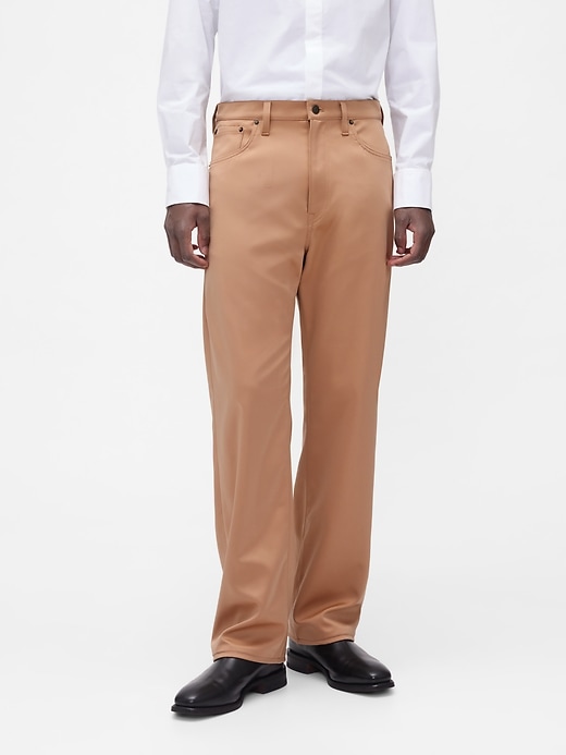 pantalon ample en satin gapstudio années 90