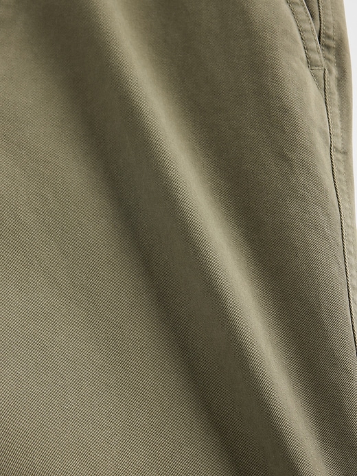 pantalon kaki ample en sergé épais des années 90