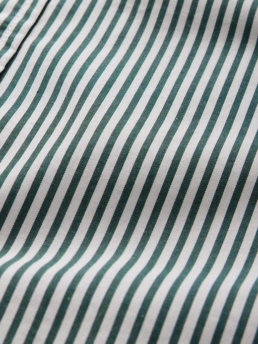 chemise classique en popeline de coton biologique