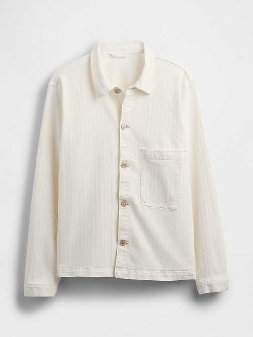 veste chemise en jean