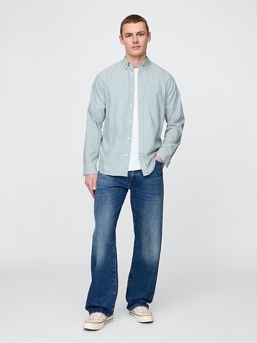 chemise en popeline coupe classique idéale pour toute la journée