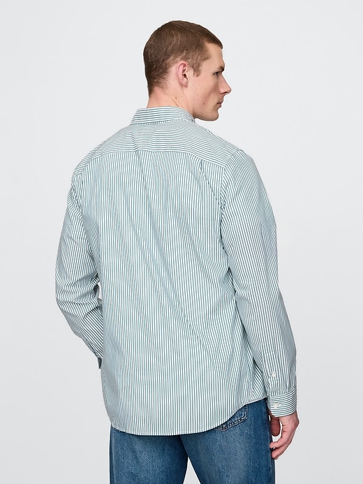 chemise en popeline coupe classique idéale pour toute la journée