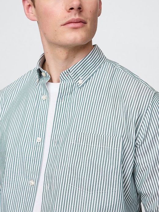 chemise en popeline coupe classique idéale pour toute la journée