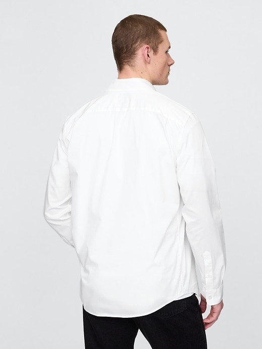 chemise en popeline coupe classique idéale pour toute la journée