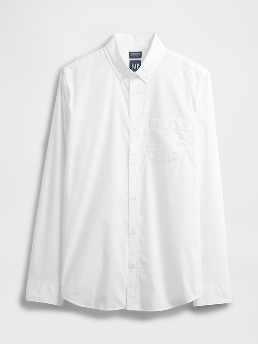 chemise en popeline coupe classique idéale pour toute la journée