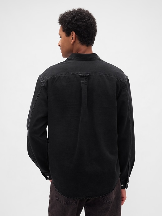 chemise décontractée en denim ultra-doux
