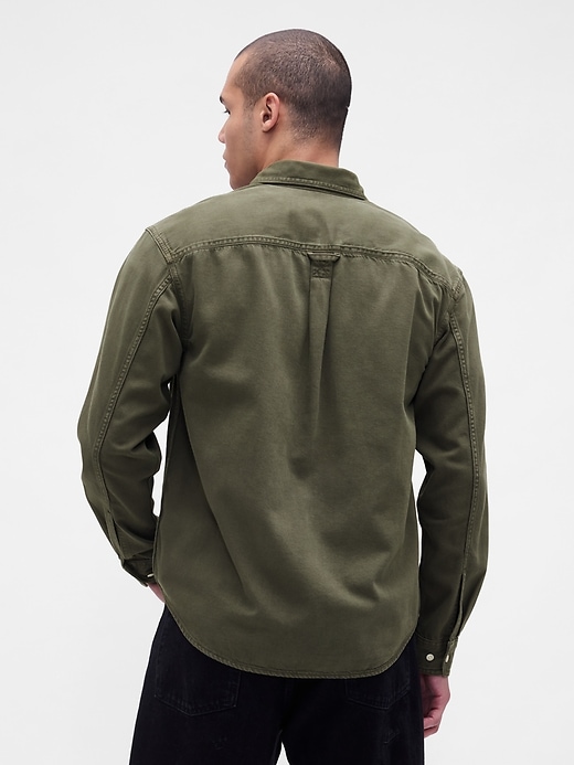 chemise décontractée en denim ultra-doux