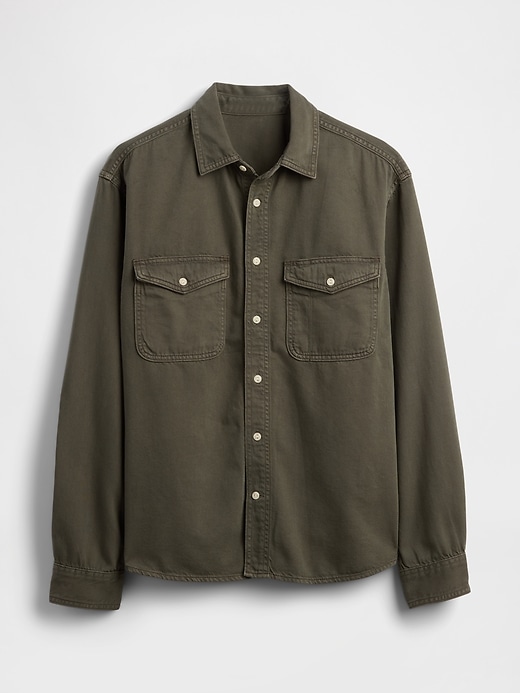 chemise décontractée en denim ultra-doux