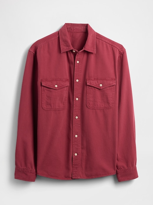 chemise décontractée en denim ultra-doux