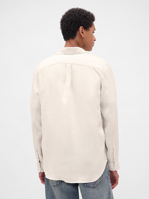 chemise classique 100 lin
