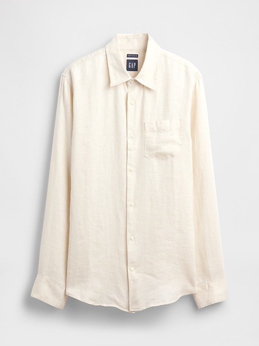 chemise classique 100 lin