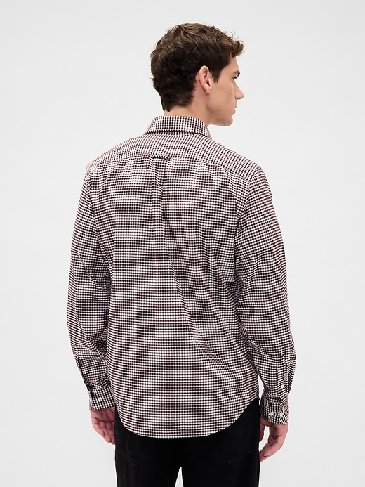 chemise oxford à carreaux