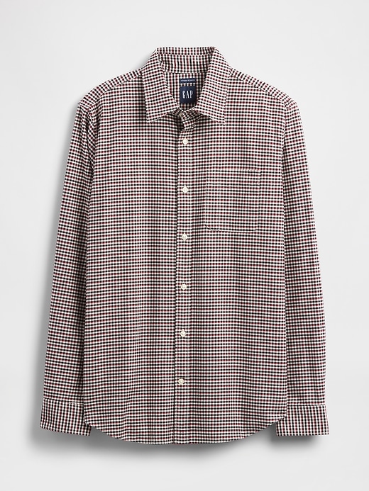chemise oxford à carreaux