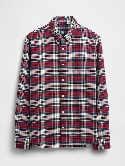 chemise oxford à carreaux