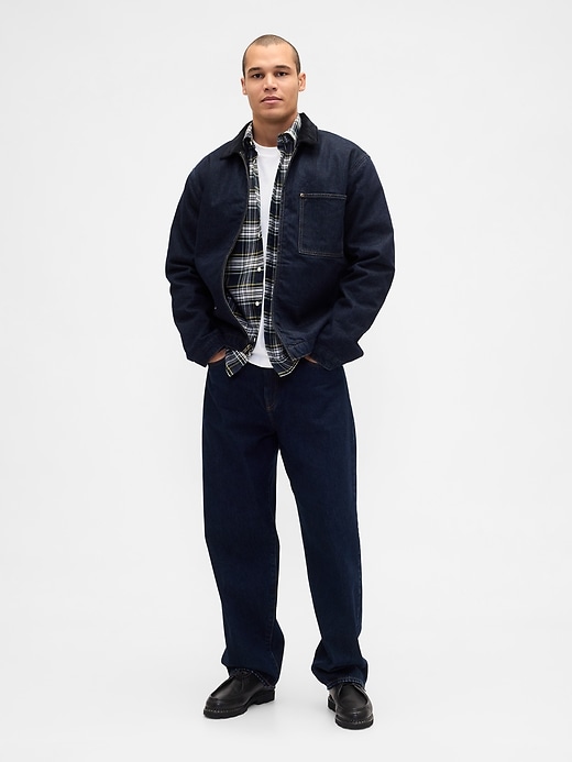 chemise oxford à carreaux