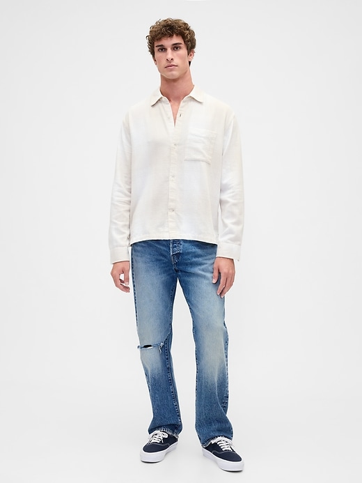 chemise en flanelle décontractée