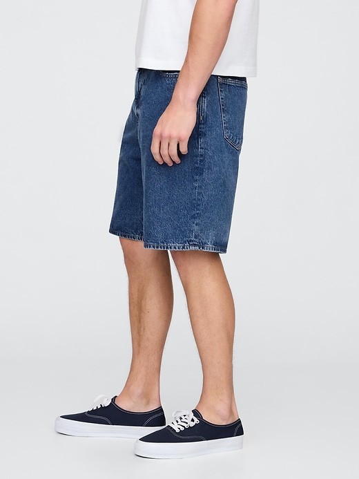 short en jean ample des années 90
