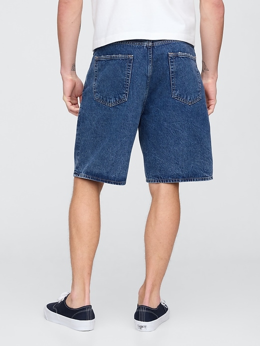 short en jean ample des années 90