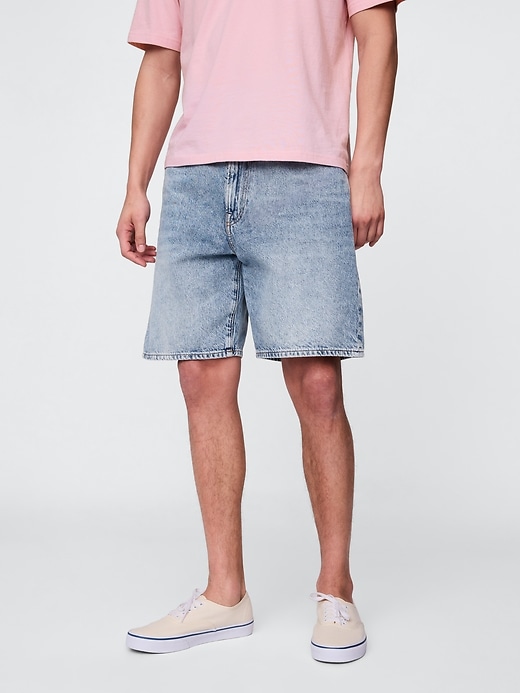 short en jean ample des années 90
