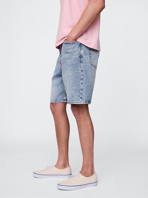 short en jean ample des années 90