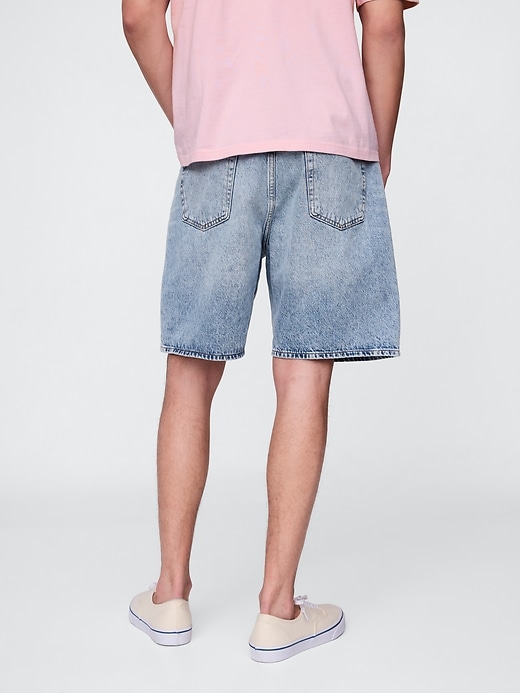short en jean ample des années 90