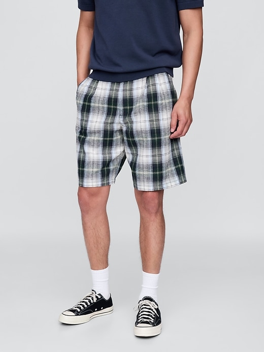 short ample plissé gap × malbon 95