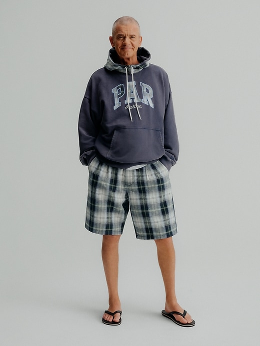 short ample plissé gap × malbon 95