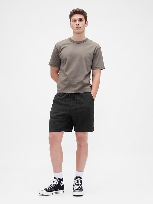 short texturé facile de 7 pouces