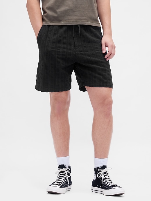 short texturé facile de 7 pouces