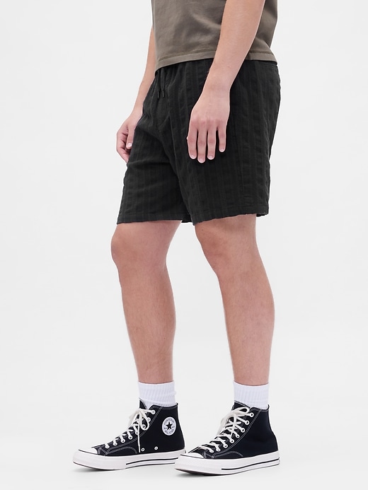 short texturé facile de 7 pouces