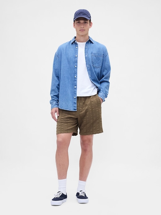 short texturé facile de 7 pouces