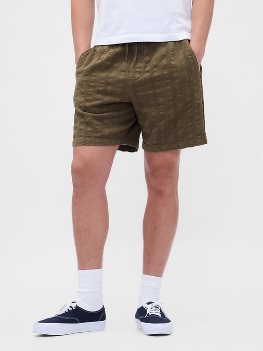 short texturé facile de 7 pouces
