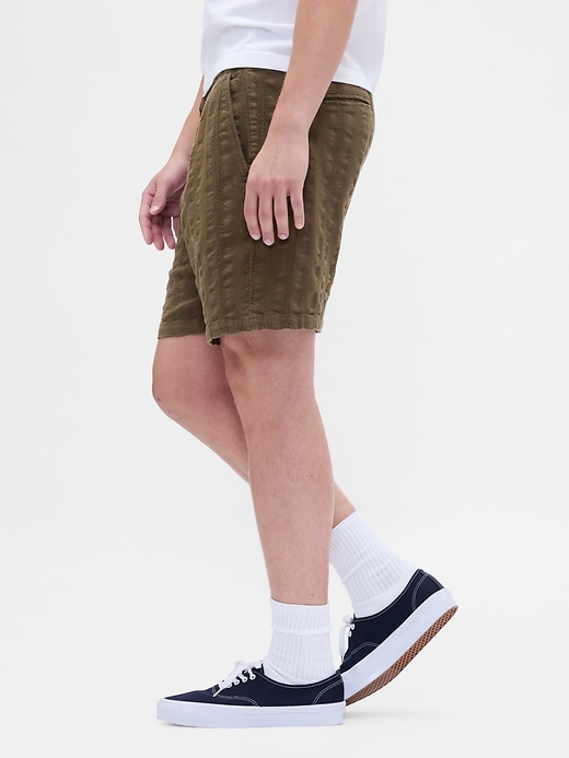 short texturé facile de 7 pouces