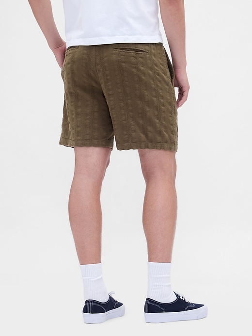 short texturé facile de 7 pouces