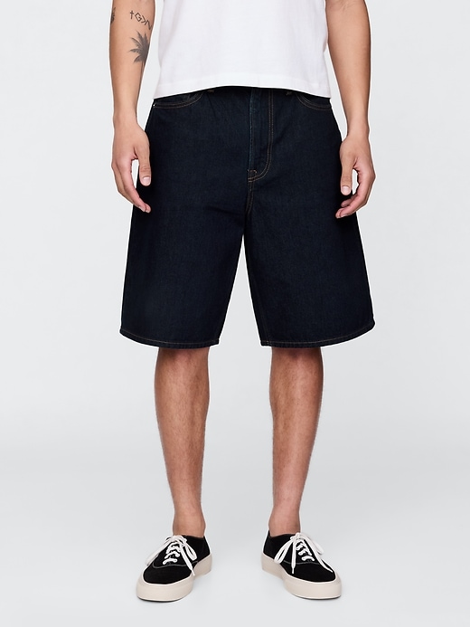 short en jean ample de 105 pouces
