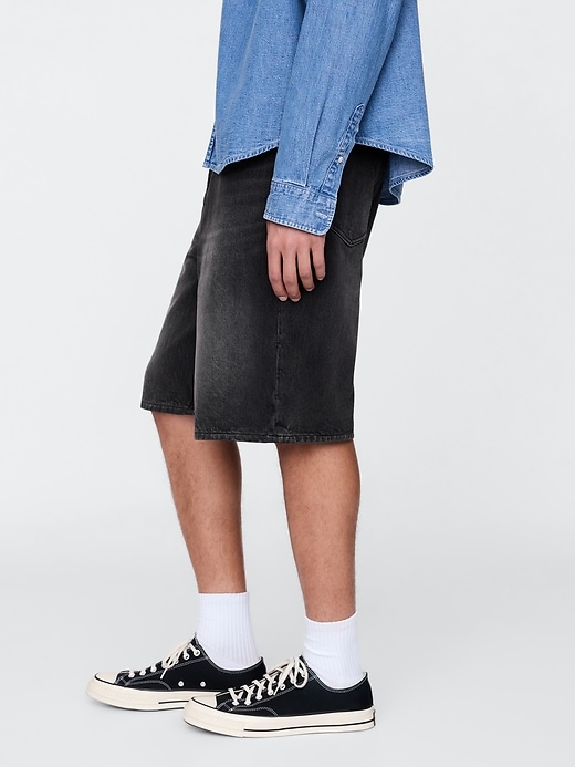 short en jean ample de 105 pouces