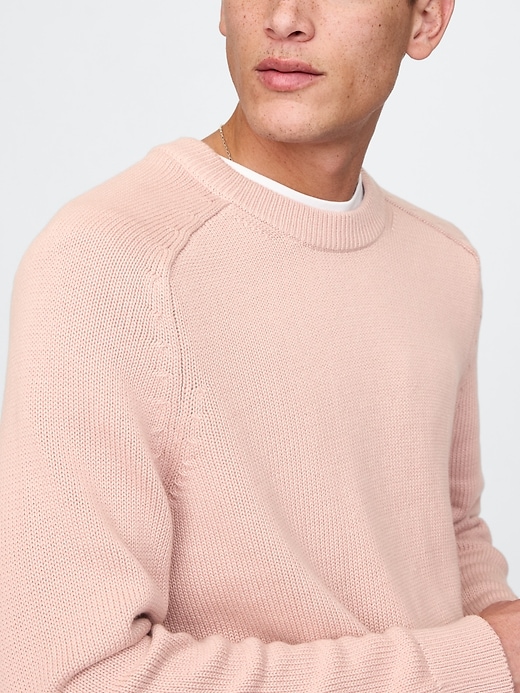pull raglan à col rond