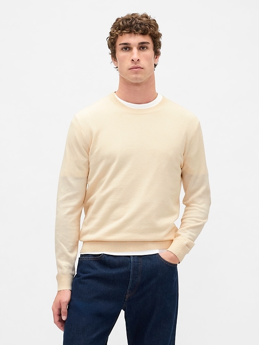 pull cashsoft à col rond