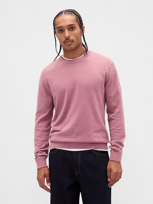 pull cashsoft à col rond