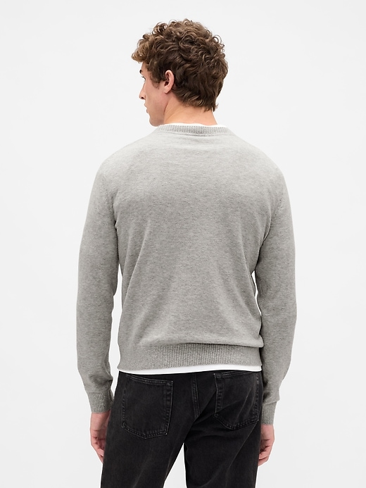 pull cashsoft à col rond