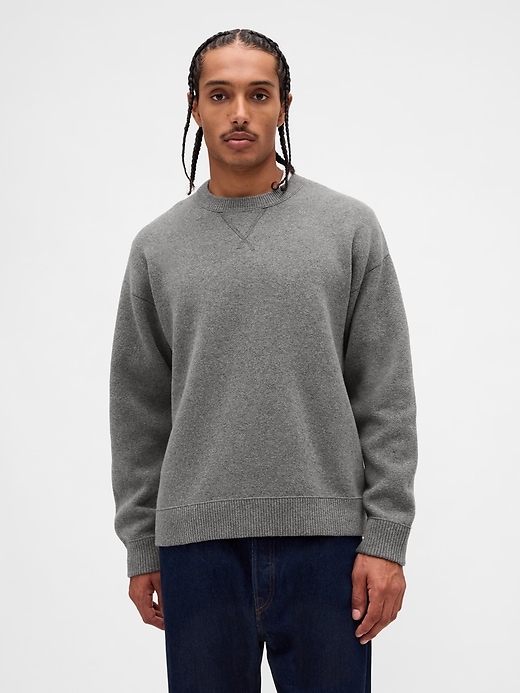 pull épais cashsoft à col rond