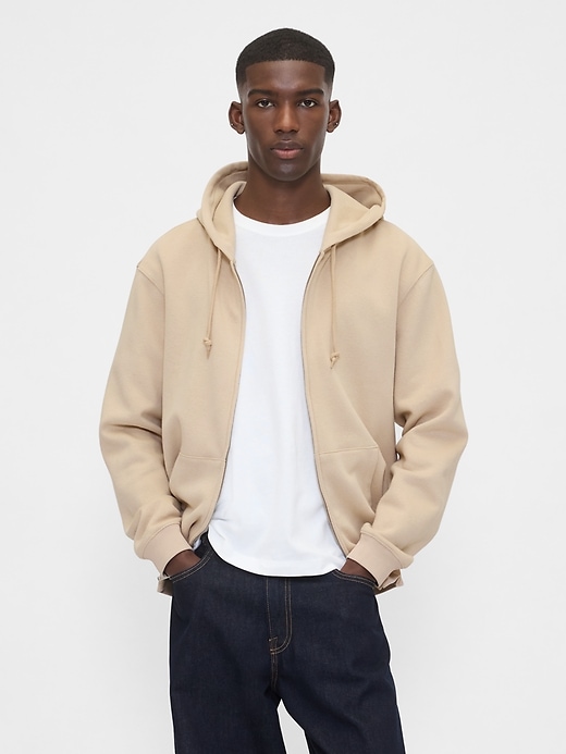 sweat à capuche zippé vintagesoft pour adulte